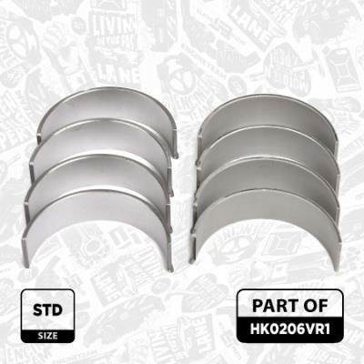 ET ENGINETEAM HK0206VR1 Wał korbowy Numer katalogowy oryginału IVECO 500086037 IVECO 500086038 IVECO 500086170 IVECO 5801846065 IVECO 5801846068