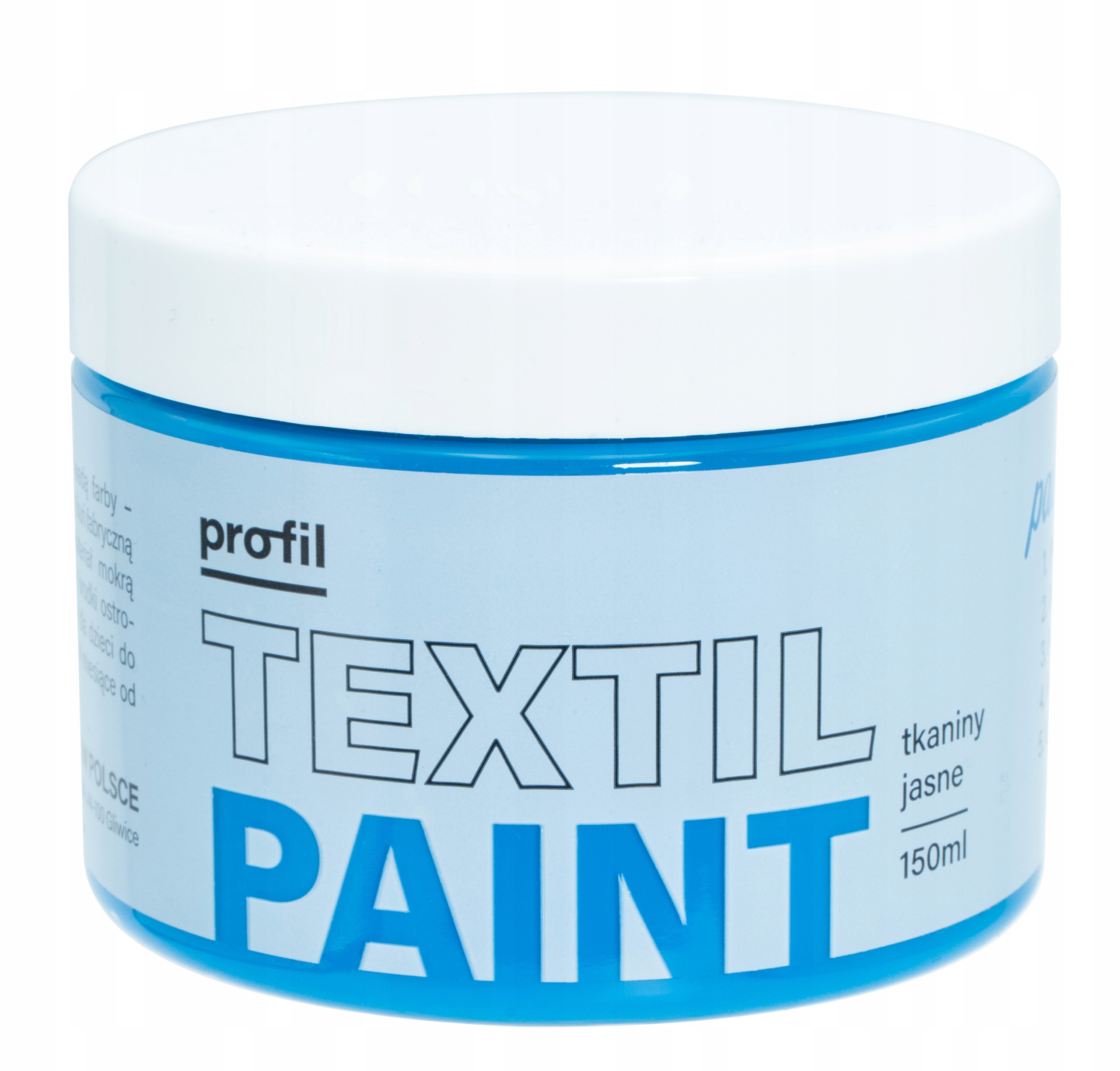 FARBKA do TKANINY jasnej Profil 150ml błękit