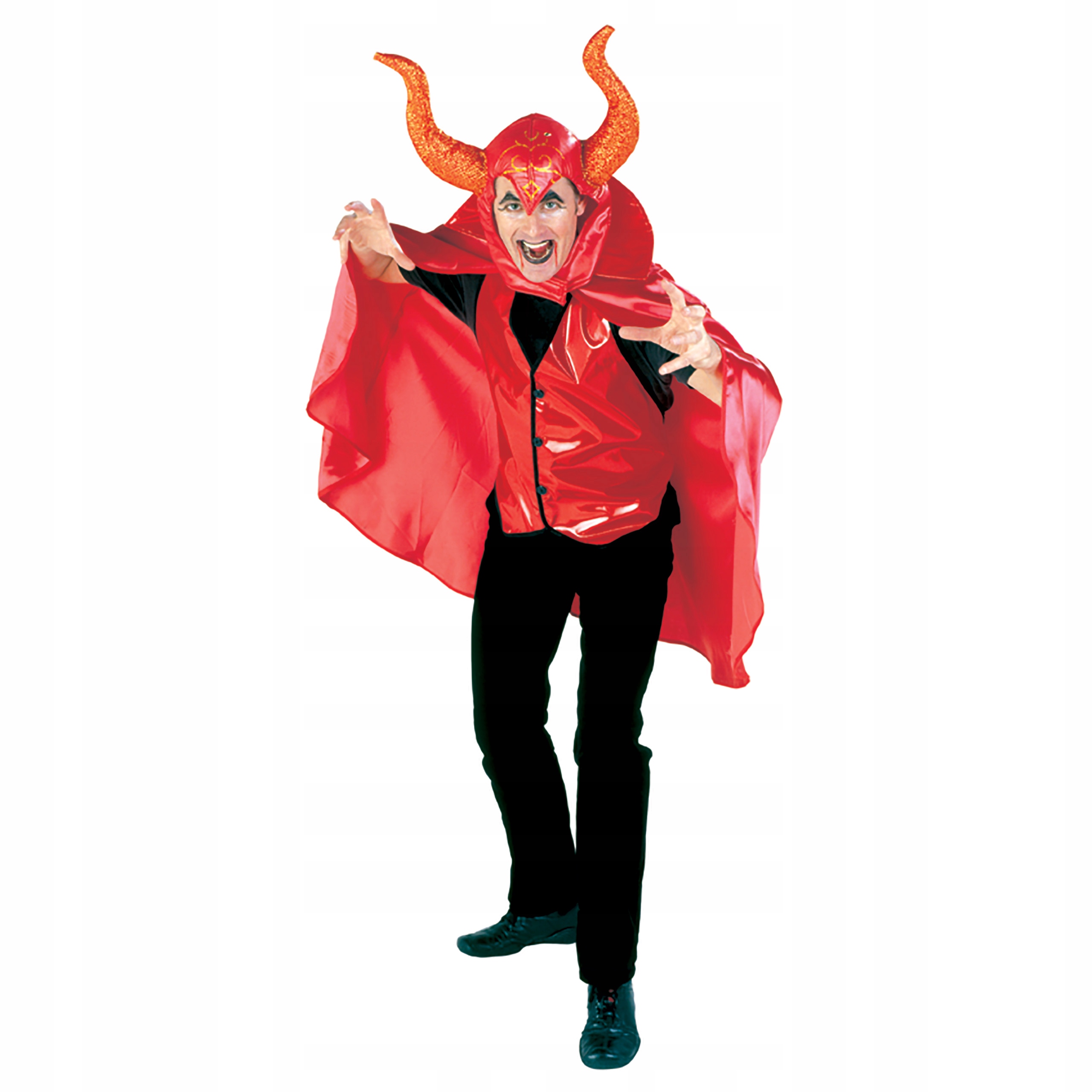 

Przebranie na Halloween Diabeł Drakula Peleryna