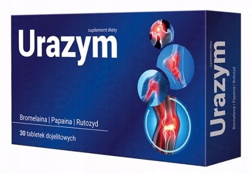 

Solinea Urazym Gojenie ran 30 tabletek