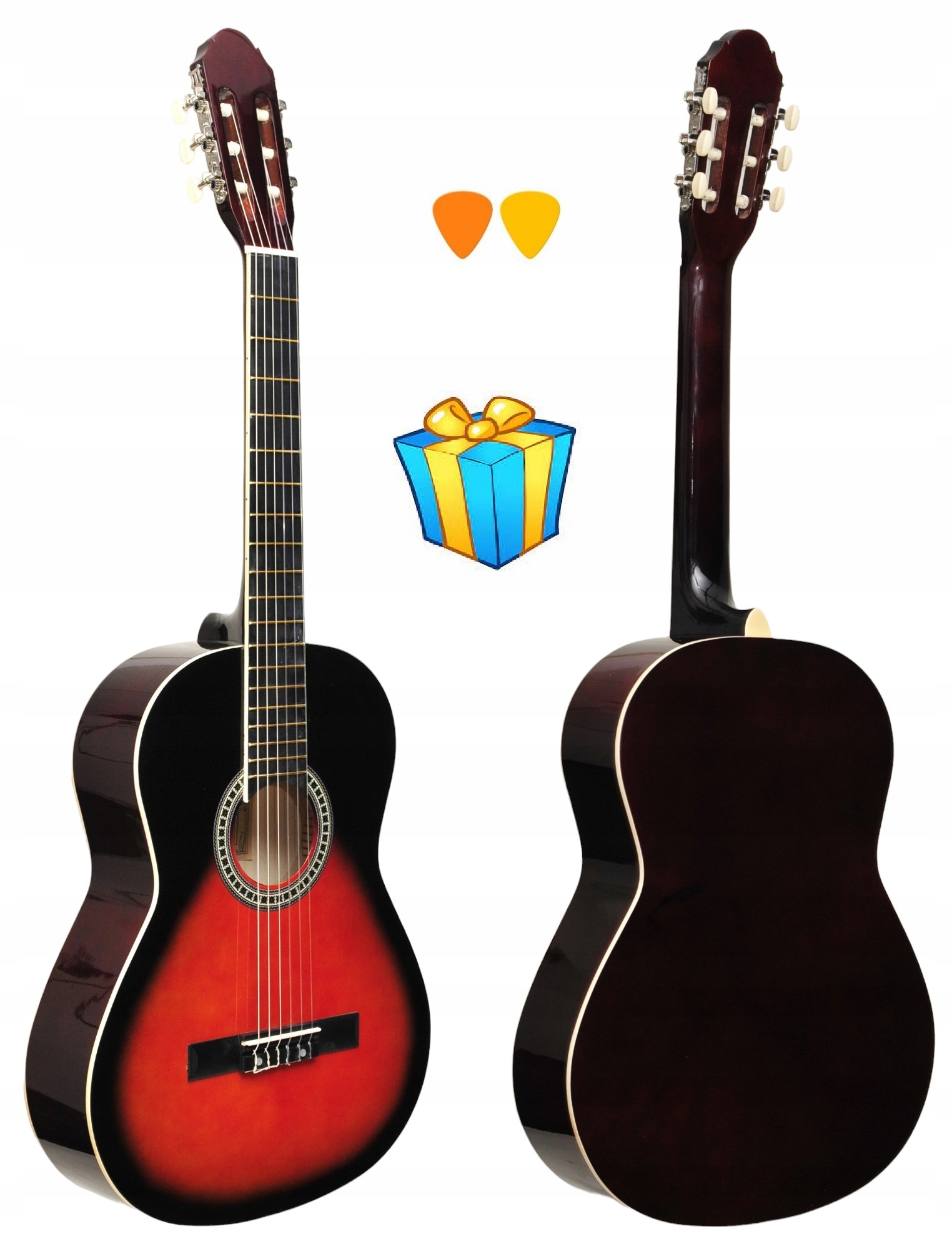 GITARA KLASYCZNA PRIMA CG-1 3/4 HSB + GRATIS