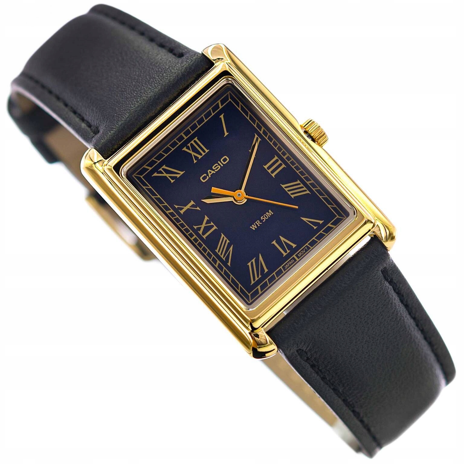 Dámské Hodinky Casio LTP-B165GL-2BVEF Černé Klasické Obdélníkové