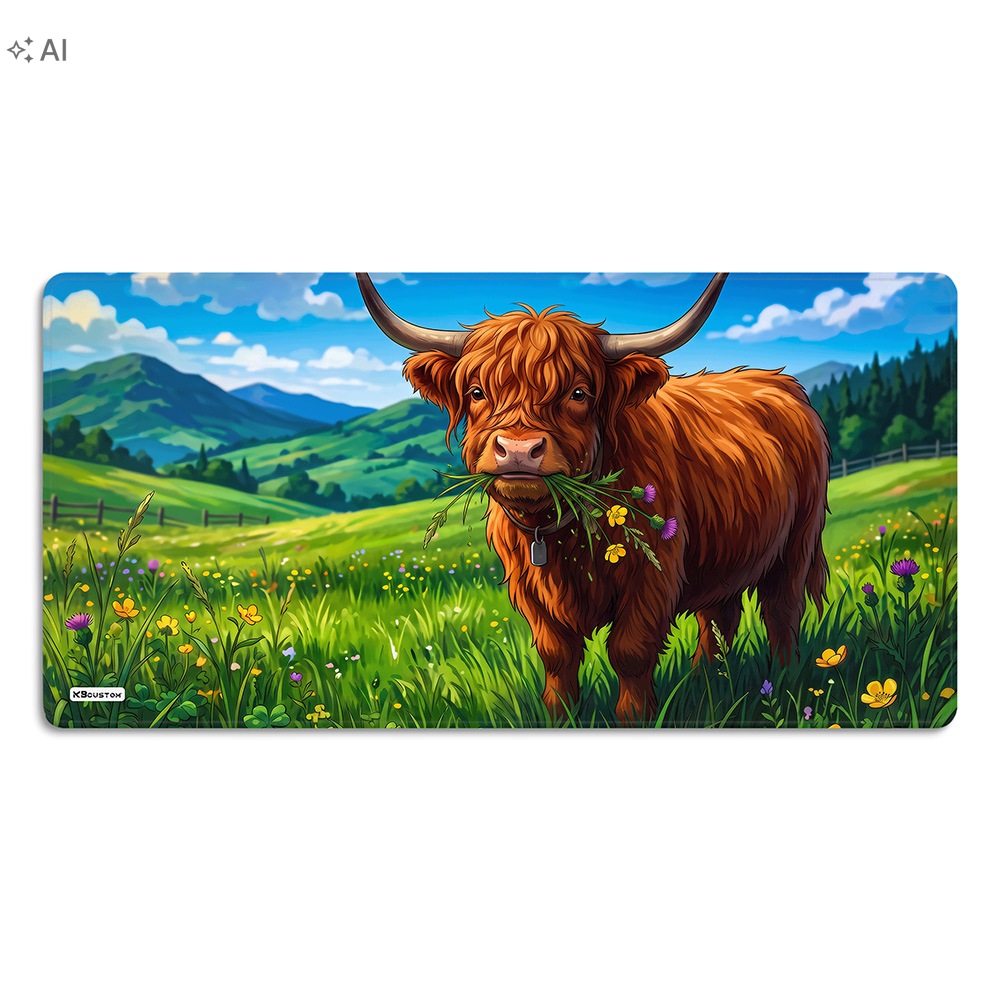 Velká Podložka Pod Myš 4 mm Tloušťka Kvalita 100 x 50 cm KBcustom Dárek Spee4