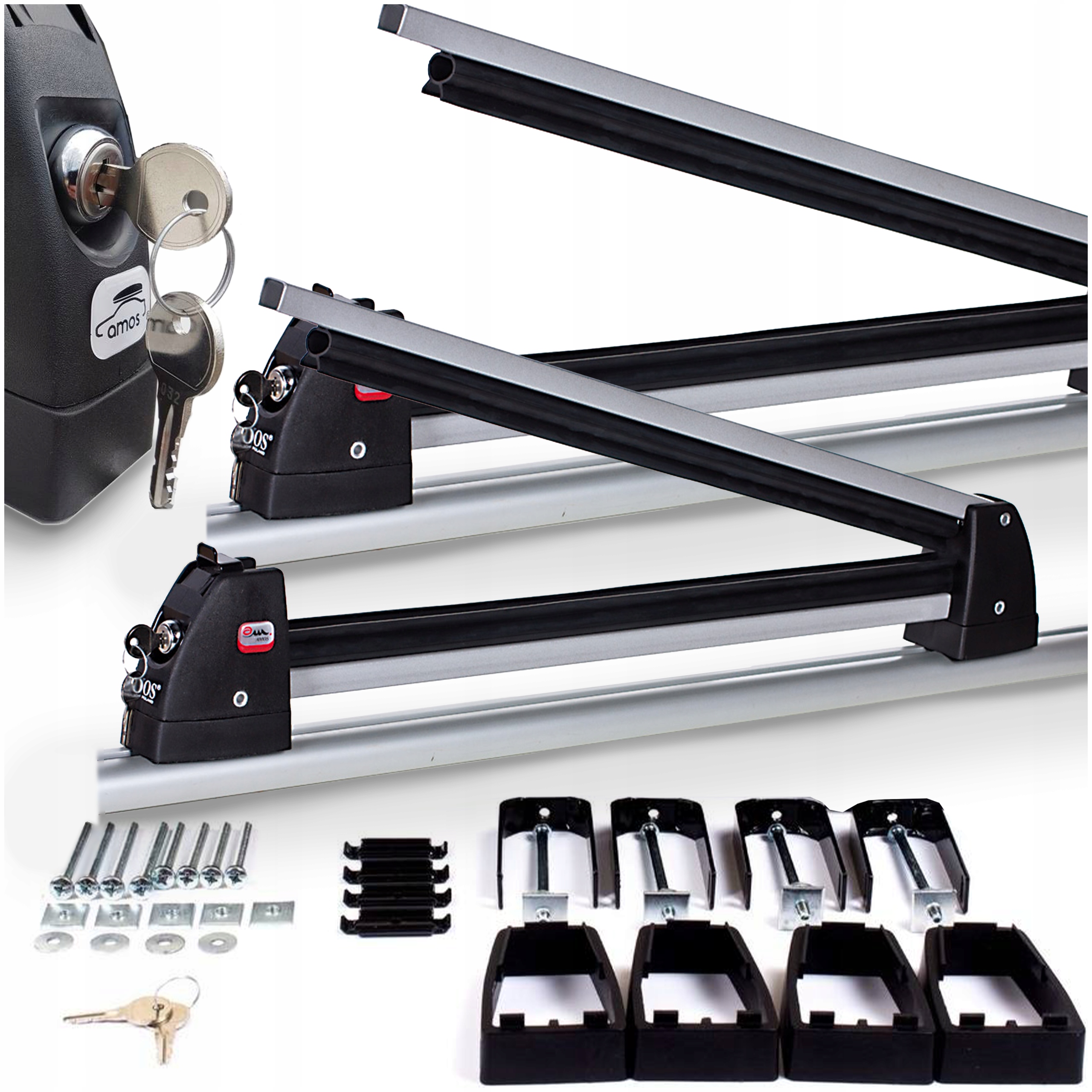 Bagáž na lyže 3 páry Lyžařské 2 prkna