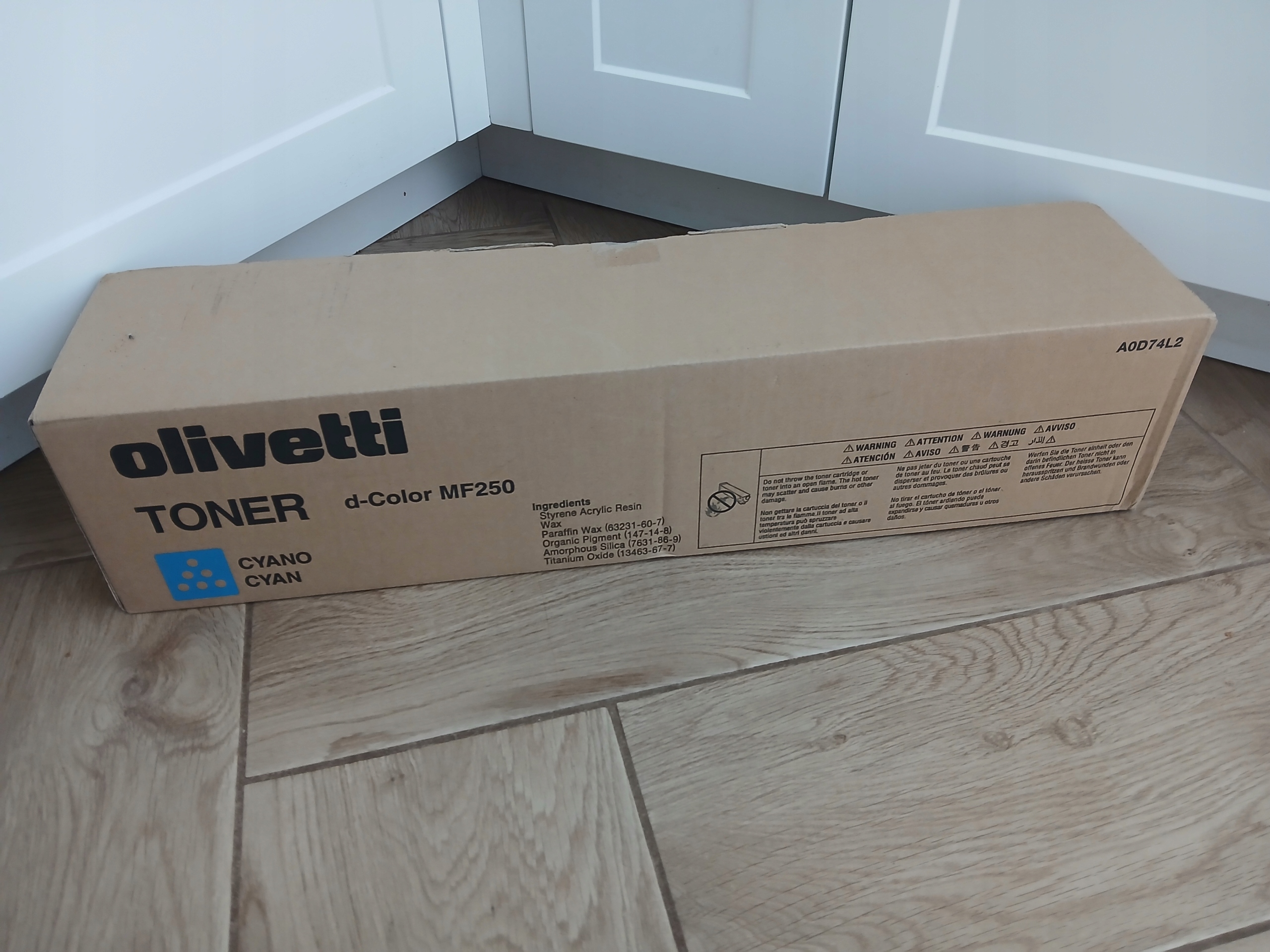 Toner Olivetti d-Color MF250 Cyan Originál B0730