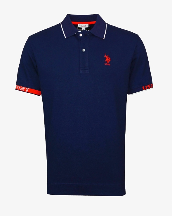 U.s. Polo Assn. pánská polokošile tmavě modrá velikost M