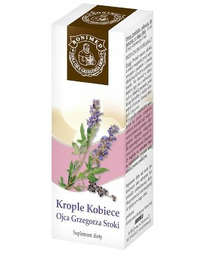 

Krople Kobiece Ojca Grzegorz Sroki 100 ml Bonimed
