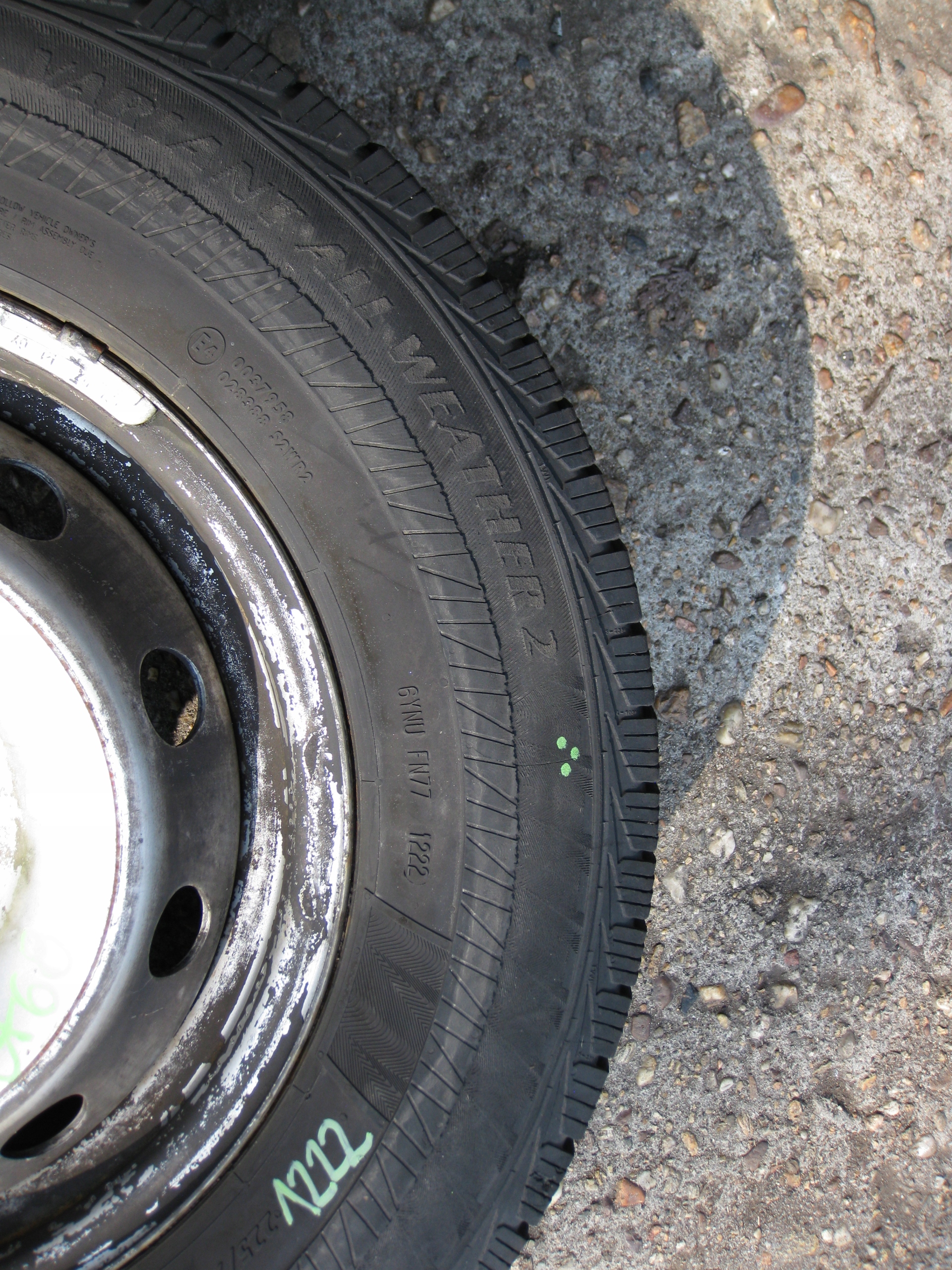 BOXER JUMPER wheel 228/70/15 MATADOR ALL WEATHER