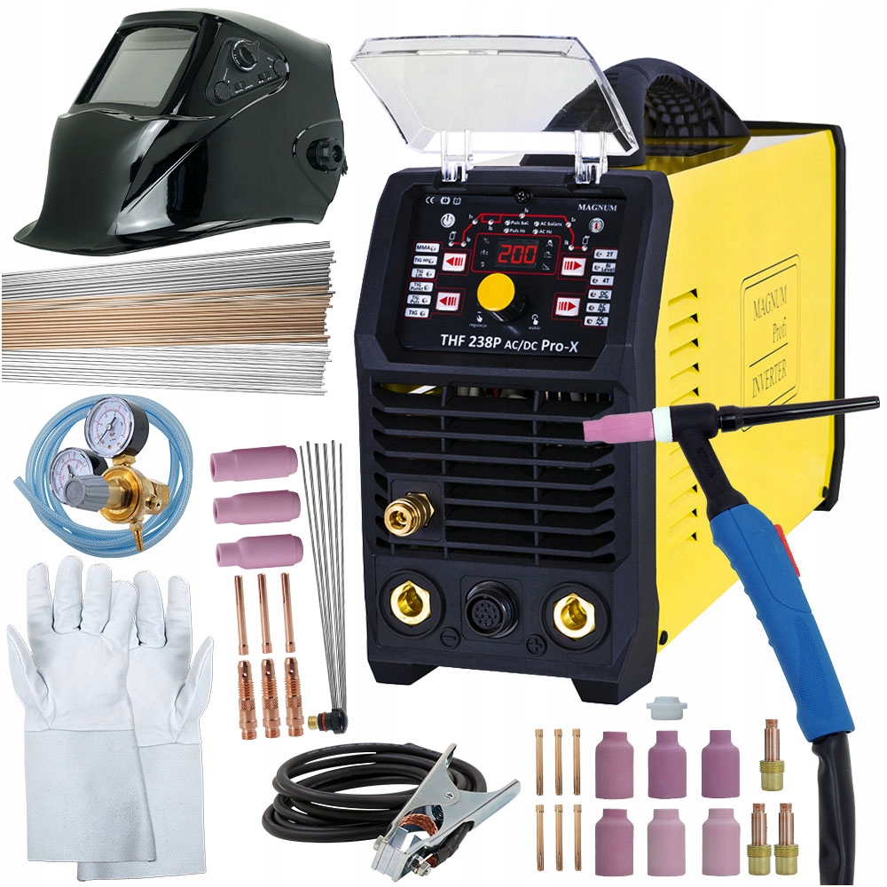 Spawarka MAGNUM TIG 200 AC/DC MMA do Aluminium