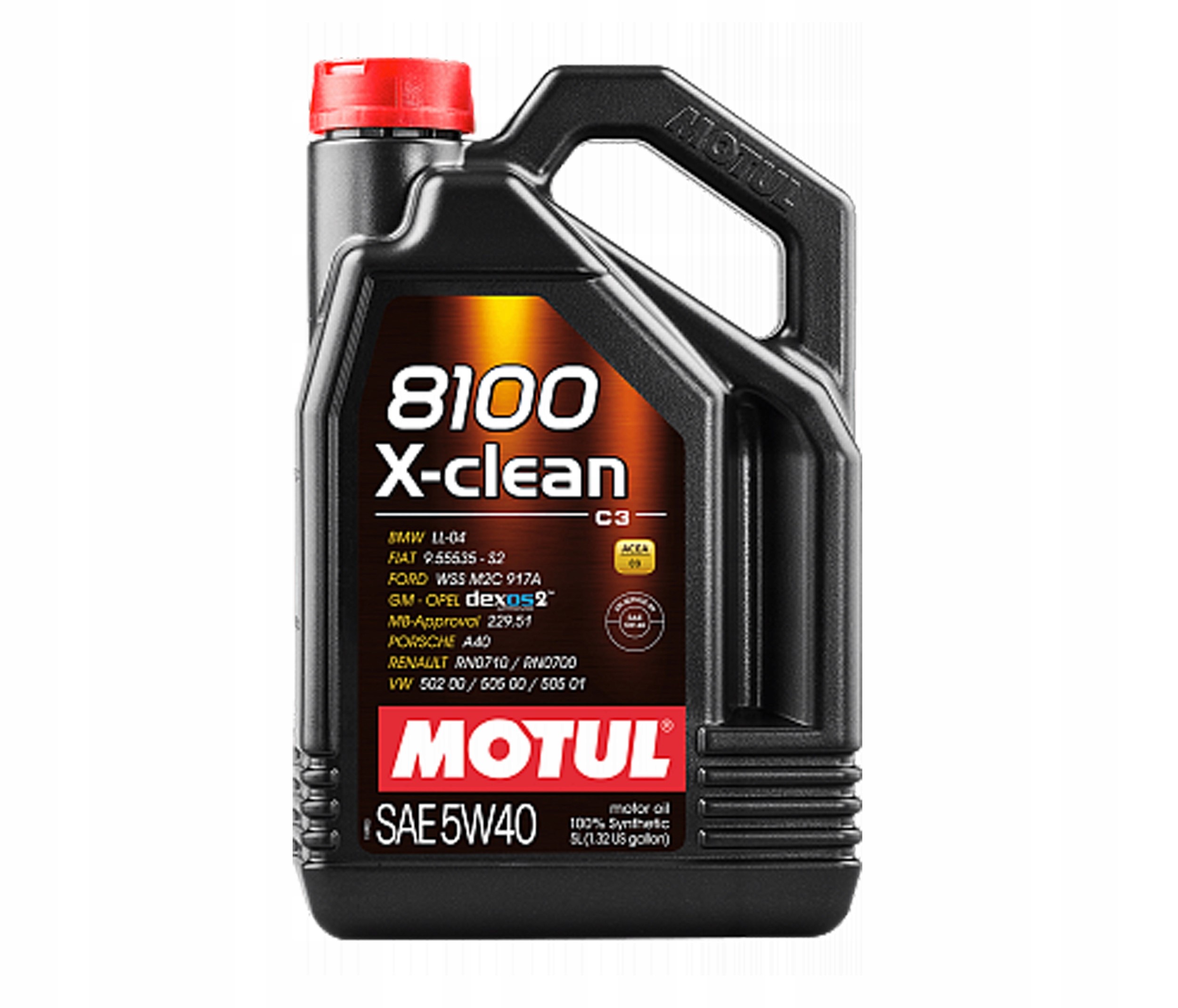 

Olej 5W40 Motul 8100 X-clean 505.01 dexos2 5L