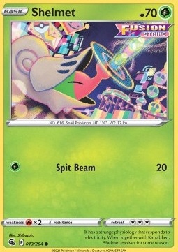 Karty Pokemon (fst 013) Shelmet