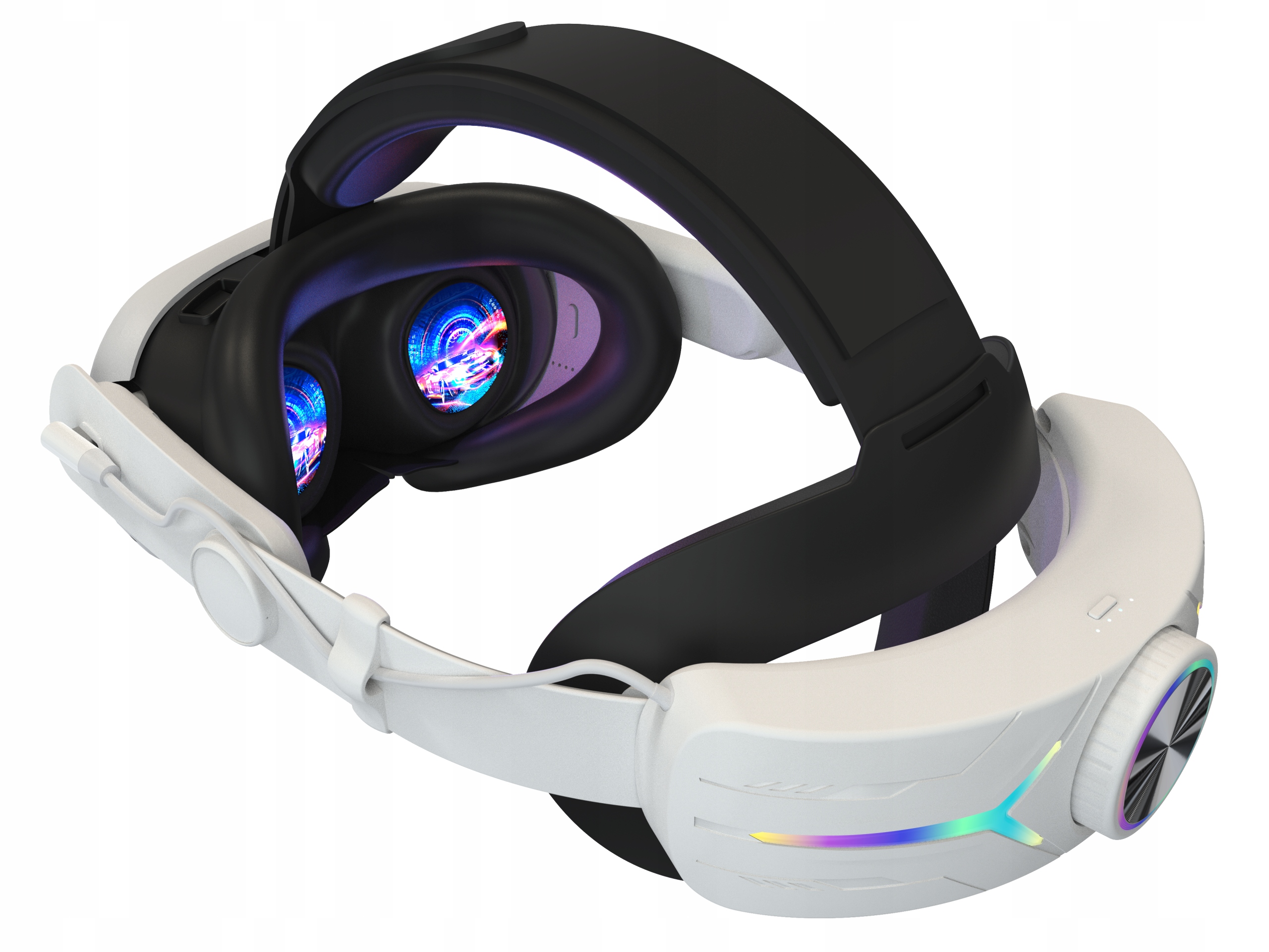 Pásik Ikarvr s veľkou batériou 12000 mAh a reguláciou pre okuliare Vr Meta Quest 3