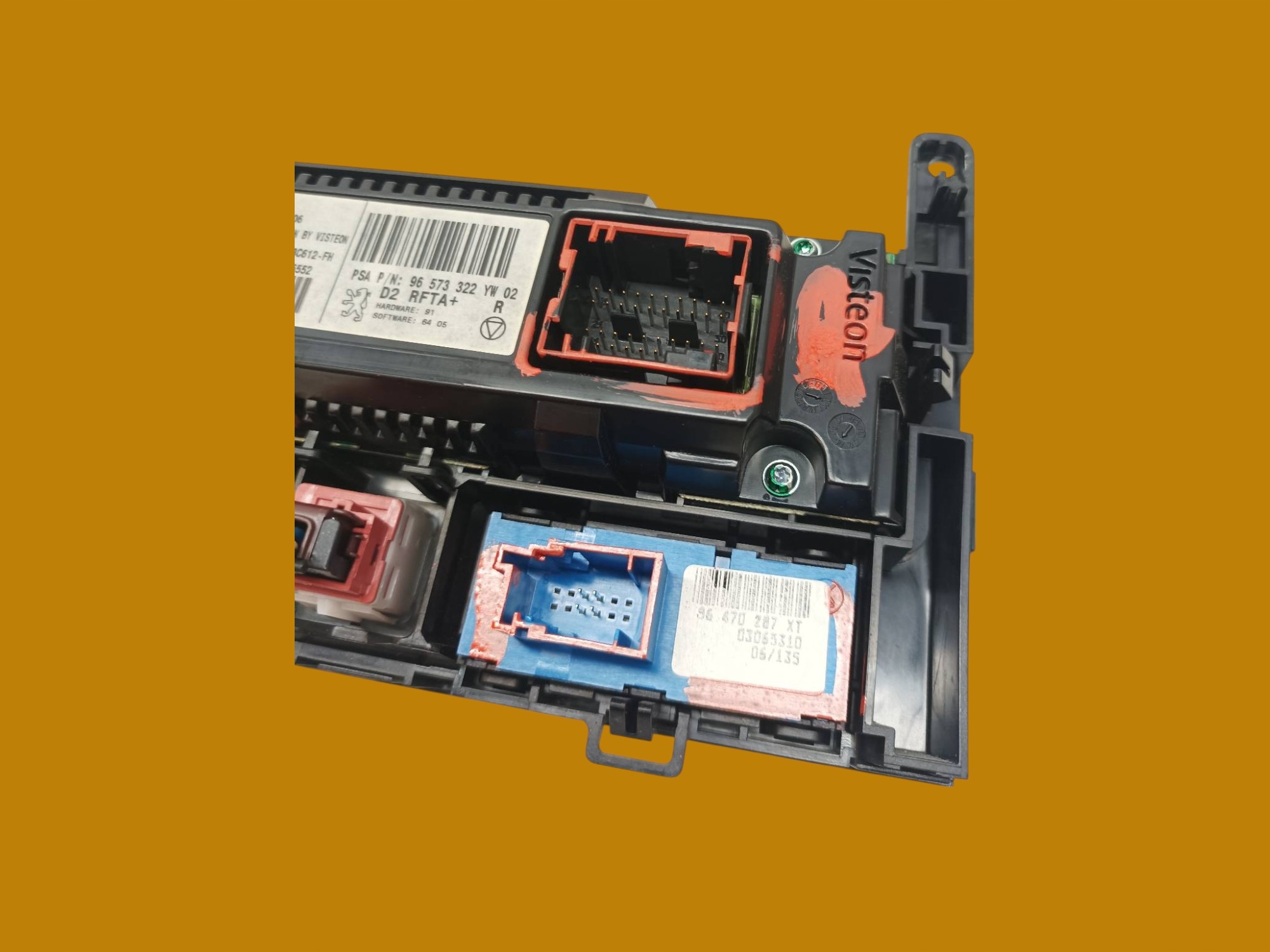 control panel 96573322YW Peugeot 407 and (2004-2010)