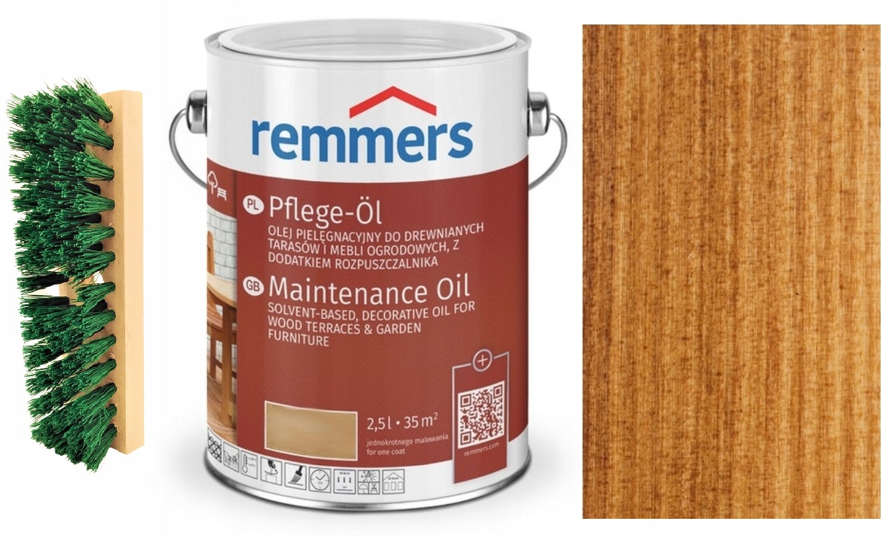 

Olej Do Tarasu Remmers Pflege Ol teak 5 L
