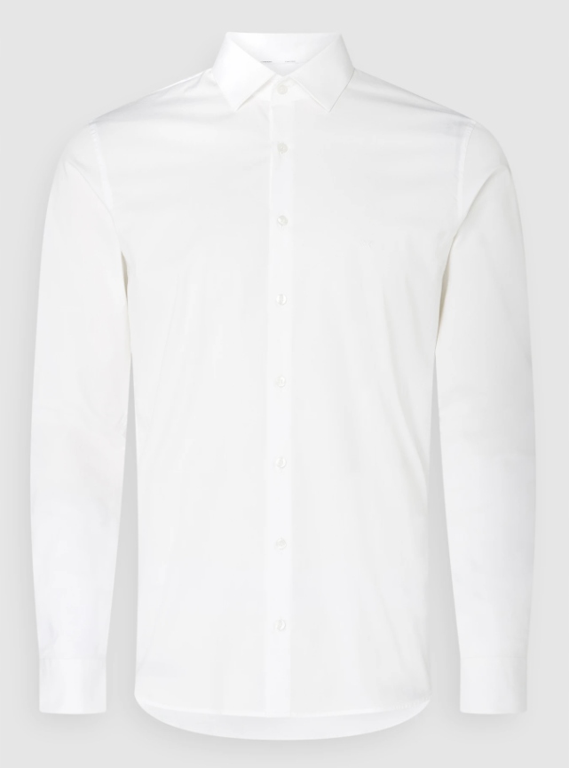 Calvin Klein pánská košile slim fit bílá velikost 38
