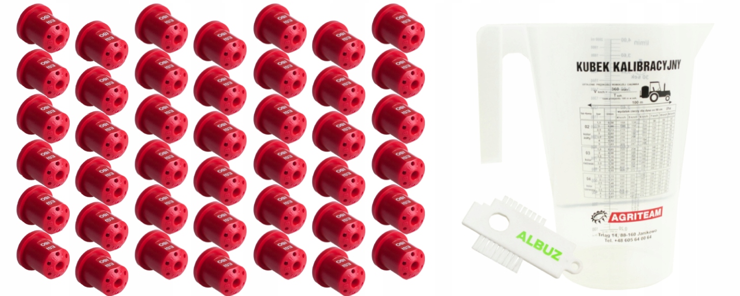 КОМПЛЕКТ НАСАДОК ДЛЯ БАЛКИ 21M ESI 110 04 ALBUZ + БЕСПЛАТНО