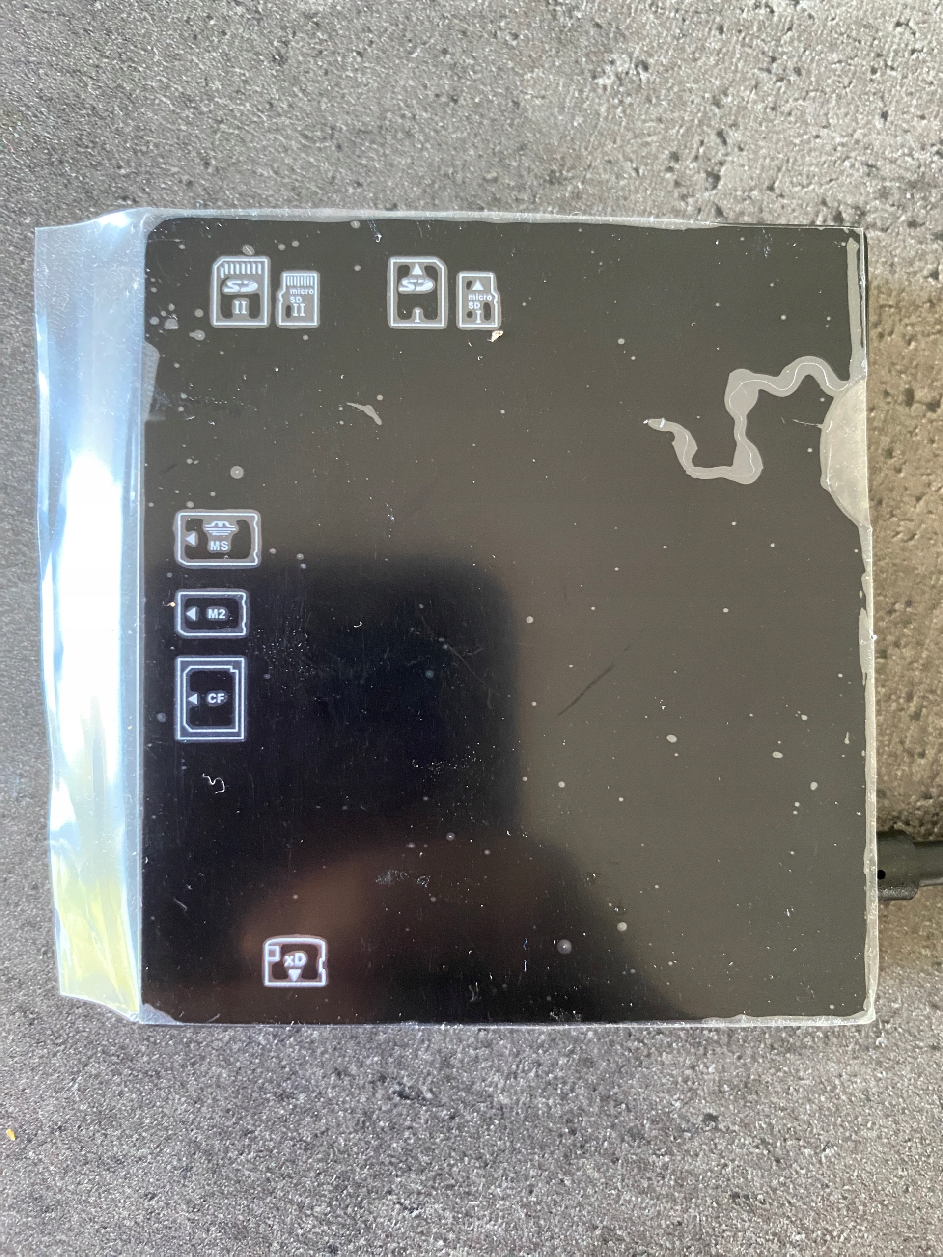 CZYTNIK KART PAMIĘCI ROCKETEK 8W1 USB 3.0 SD CF TF MS,Micro SD, XD Stan opakowania oryginalne