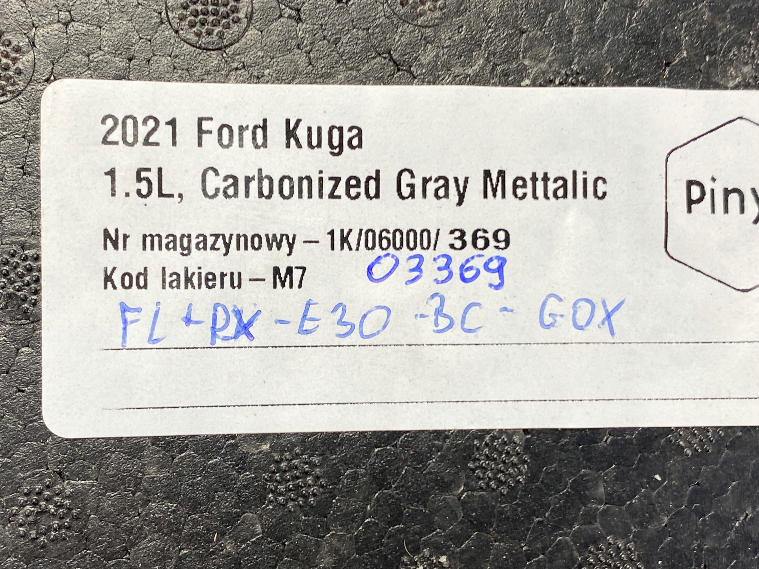 Insonorisation Sol Droit BMW X3 G01 G02