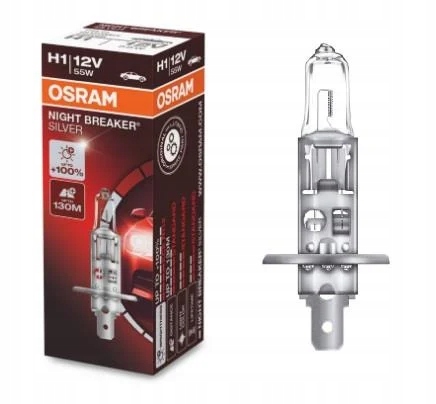 Żarówka Osram H1 Night Breaker Silver 12V 55W P14.5s 1szt.
