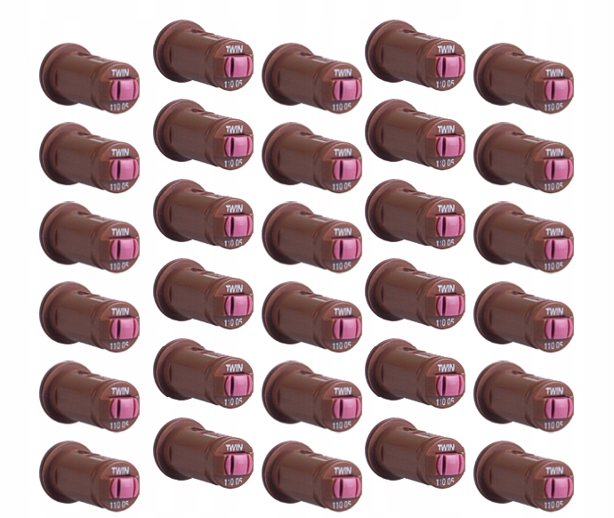 КОМПЛЕКТ РАСПЫЛИТЕЛЕЙ ЛУЧ 15M AVI TWIN 110 05 ALBUZ