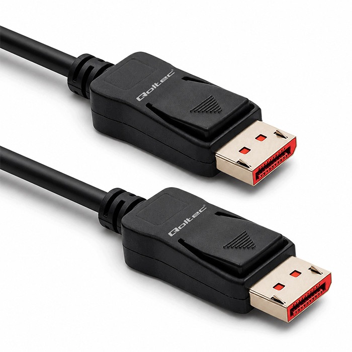 Kabel DisplayPort Qoltec M/M v2.1 54G 5m