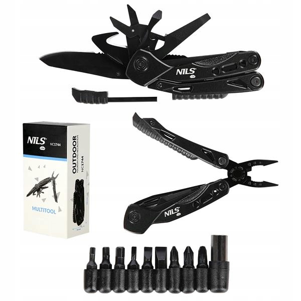 

Wielofunkcyjny Zestaw Multitool 12 narzędzi Stal