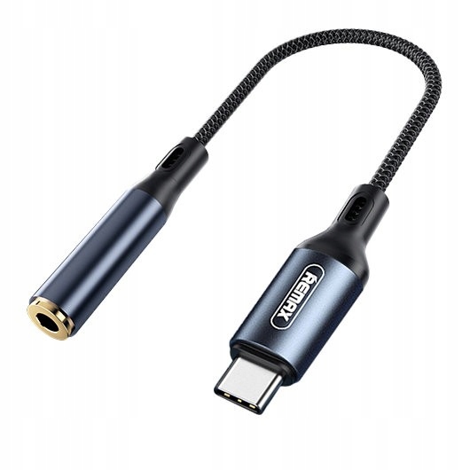 Adapter JOYROOM USB Typ C na minijack 3,5mm czarny