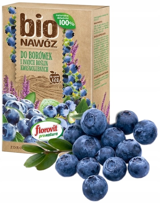 

BIOnawóz do Borówek i Innych Roślin 700 g Florovit