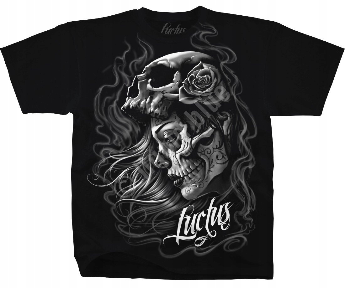 Lady of the Dead Liquid Blue 2XL (Dámské tričko)