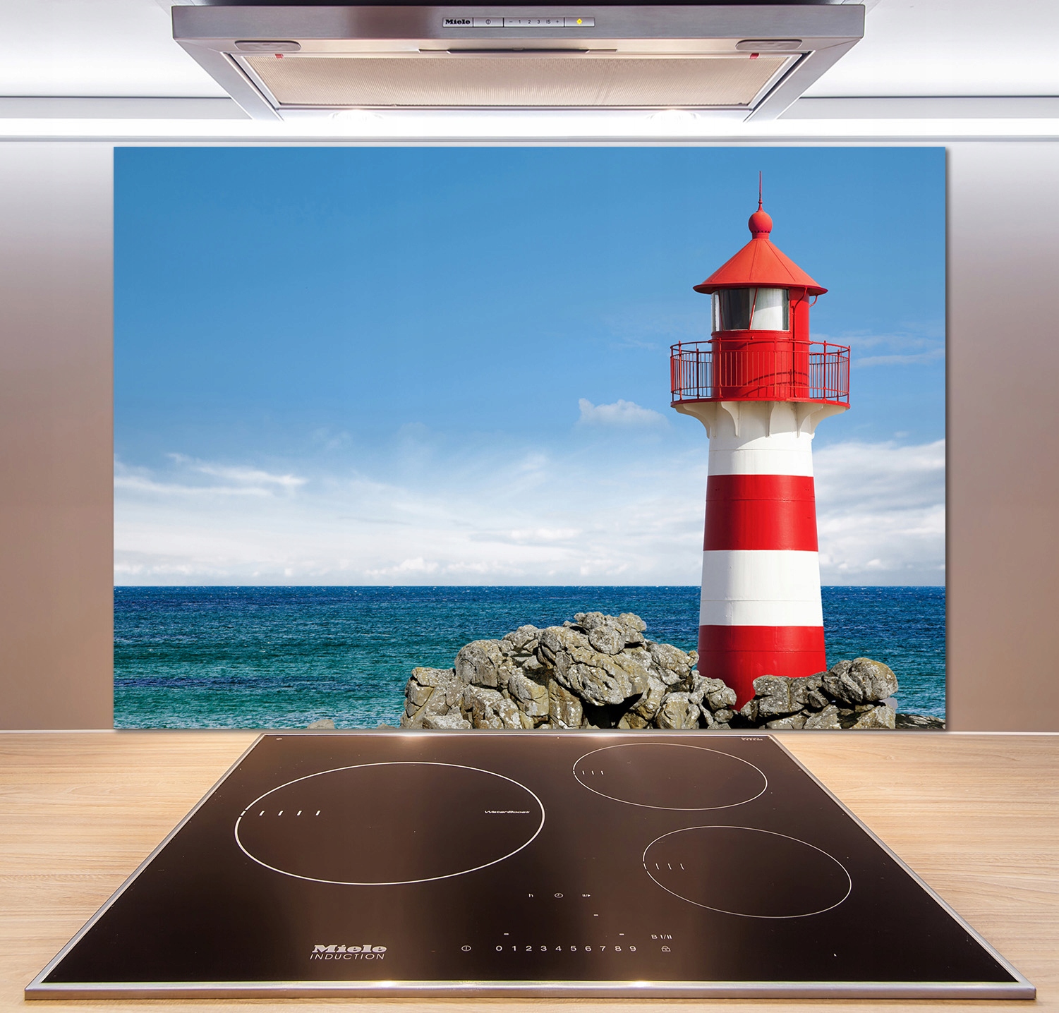 

Panel do kuchni Latarnia morska 100x70 cm + Klej