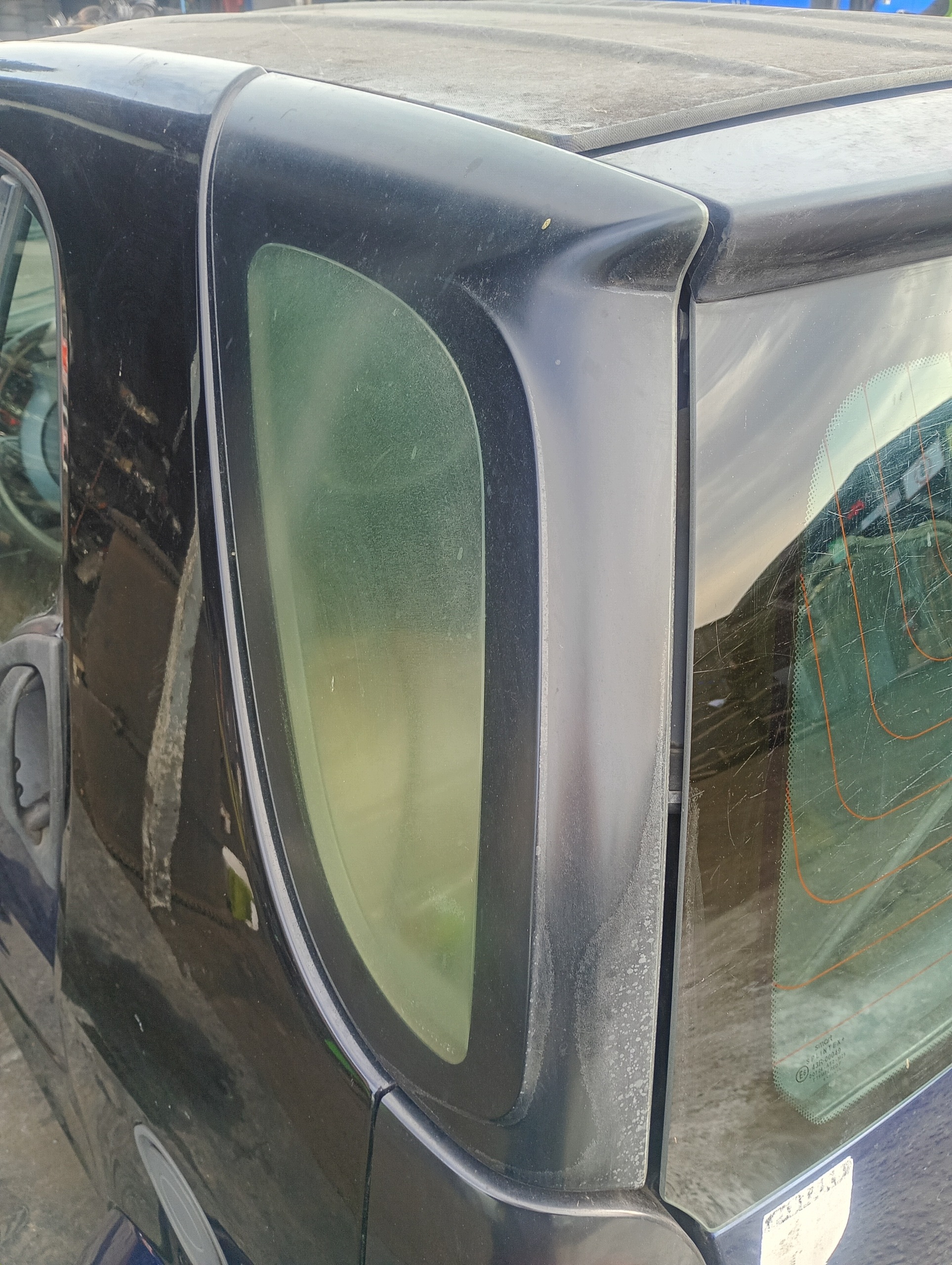 window side bodywork left rear rear part Smart Fortwo 450 Coupe 98-07