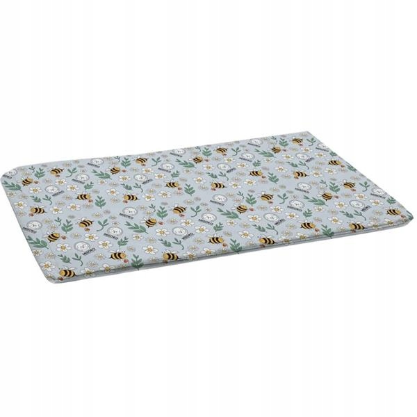 Levně Misoko Podložka hygienická pratelná, bees, 80x140 cm, 1 ks