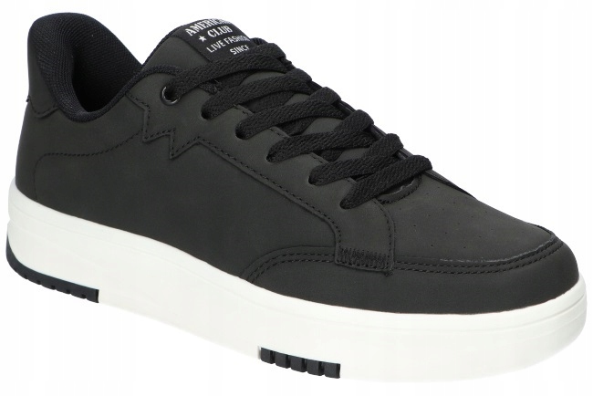 American Club AA45 Adidasy Sportovní Boty Tenisky Paměťová Vložka Černá 39