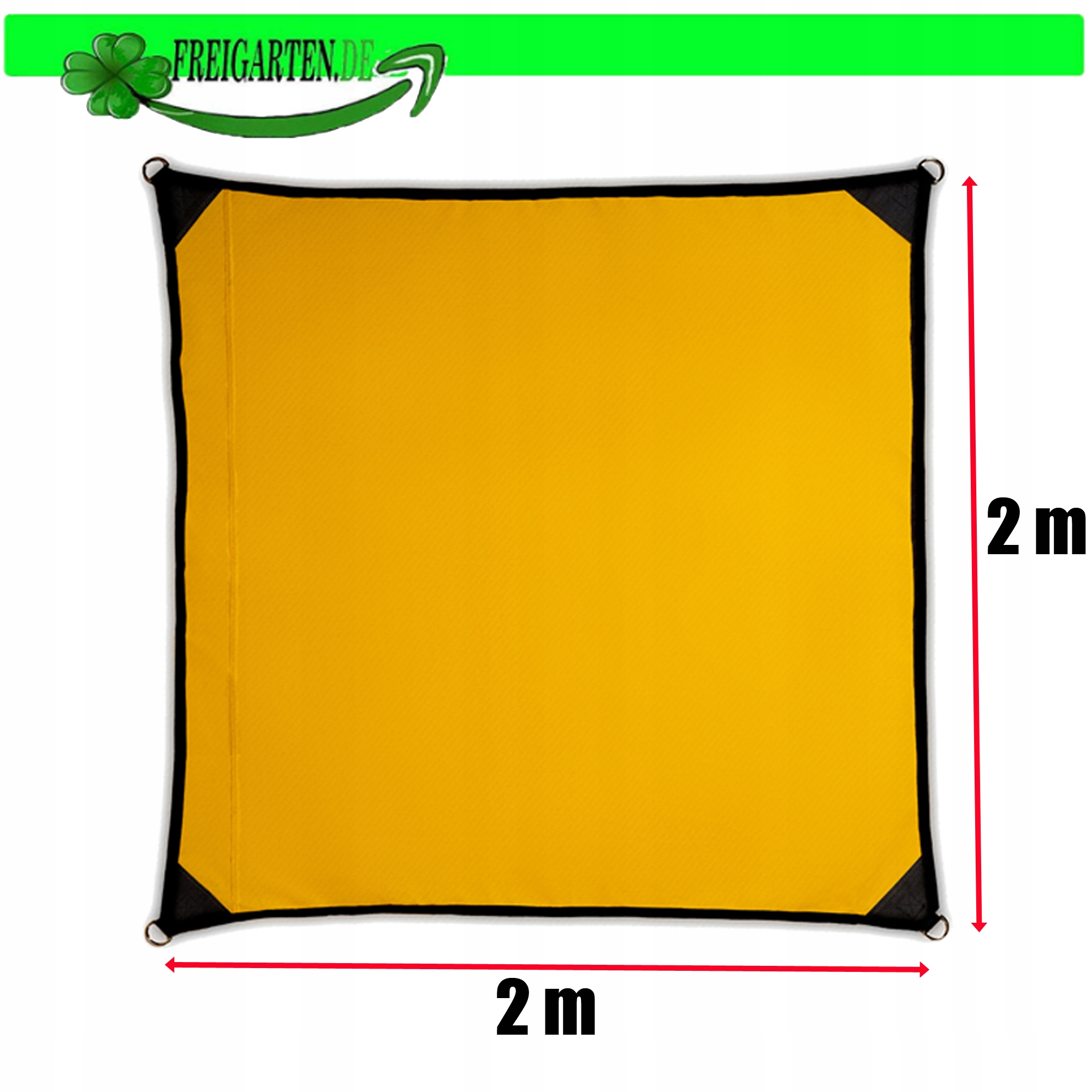 Żagiel przeciwsłoneczny wodoodporny 2x2 made Eu