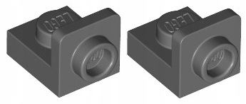 

Lego Pł Łamana 1x1-1x1 C. Szara (36840/6225494) x2