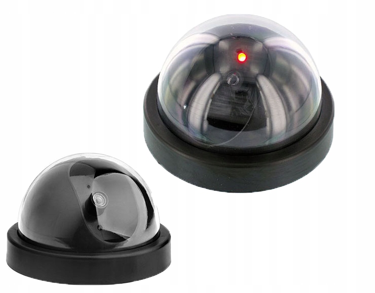 ATRAPA KAMERY PRZEMYSŁOWEJ KAMERA KOPUŁKA DIODA