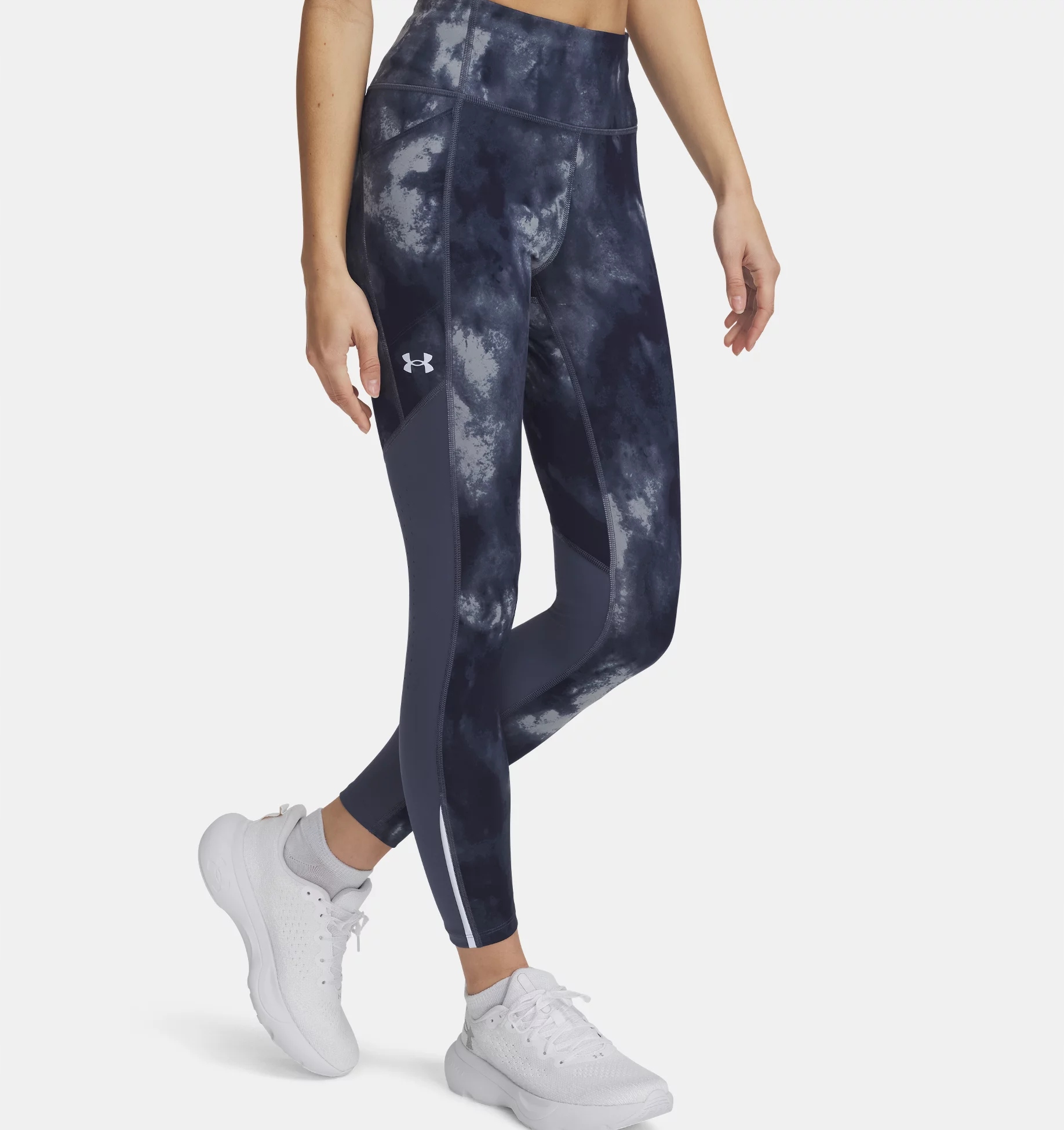 Legginsy Damskie Treningowe Długie Under Armour Bieganie,siłownia L