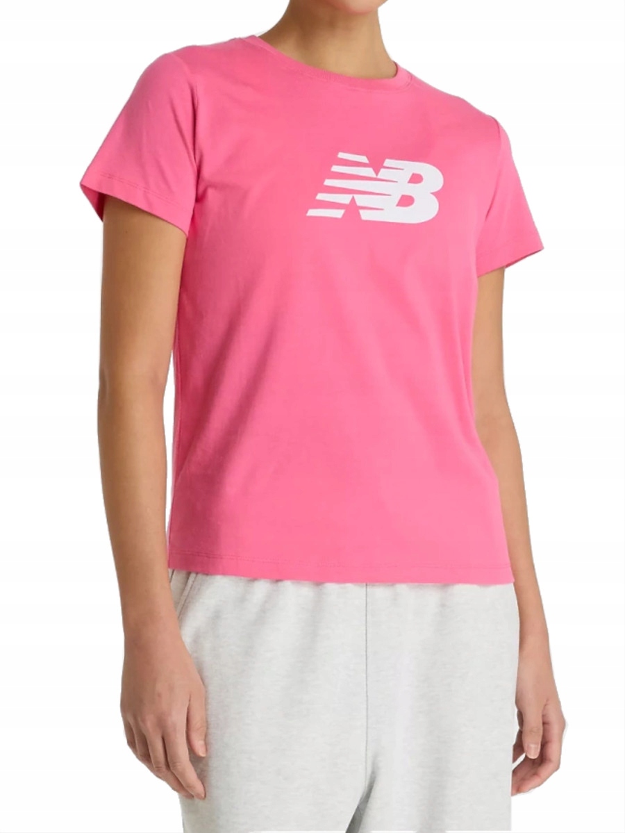 Tričko New Balance WT43582DAB bavlněné růžové sportovní L