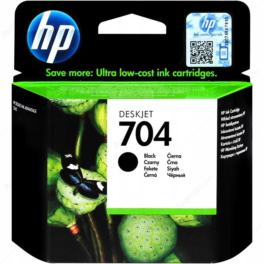 

Tusz Hp 704 czarny CN692AE (black)