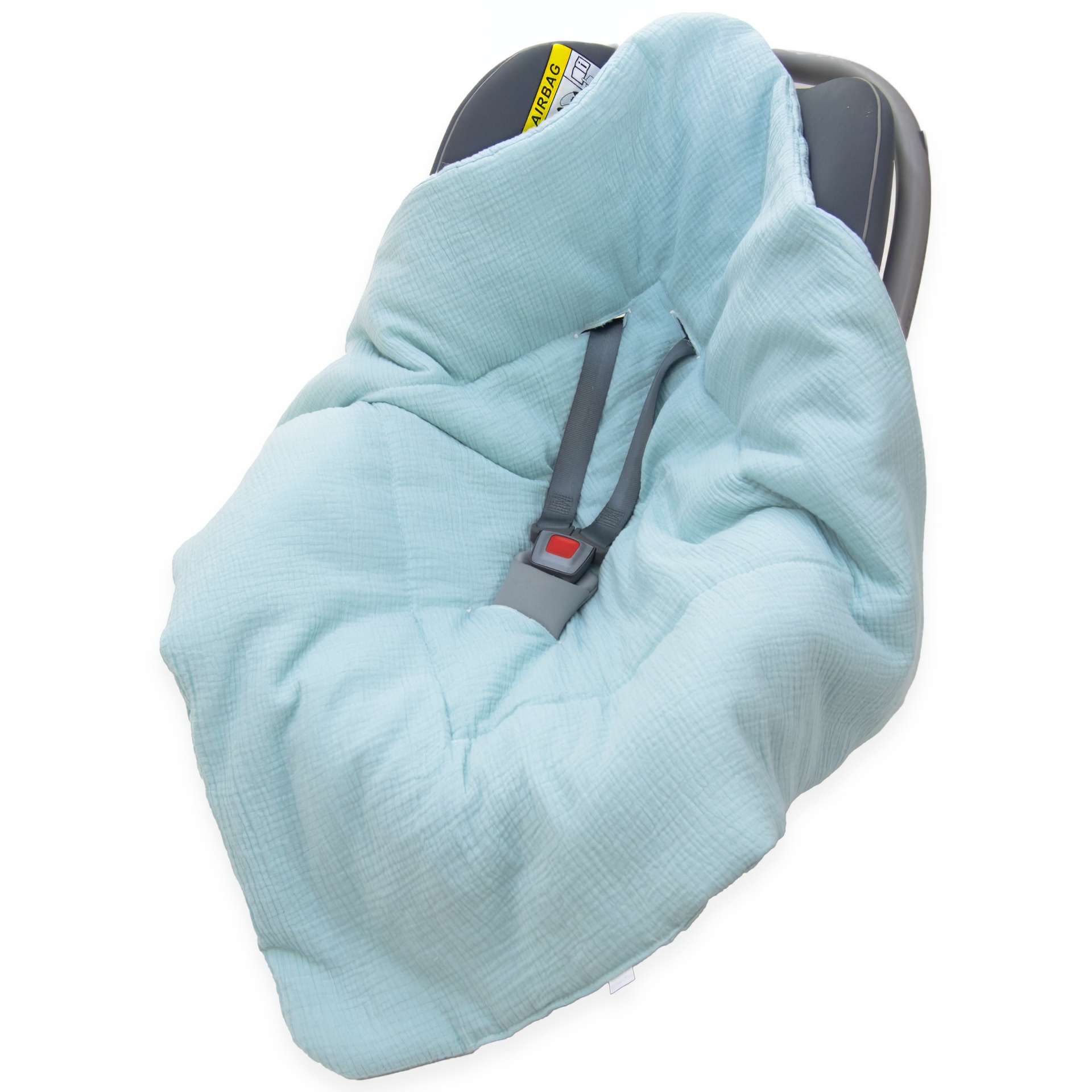 KOCYK DO FOTELIKA NOSIDEŁKA MUŚLINOWY PREMIUM