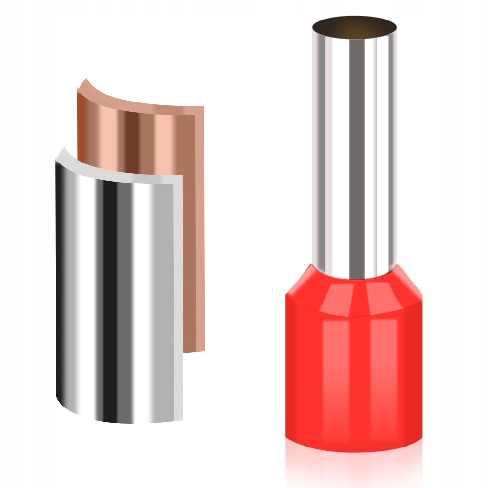 1200SZT TULEJEK KONEKTORÓW PRASKA zestaw izolowane tuleje z narzędziem Model ZREE 1200SZT TULEJEK KONEKTORÓW