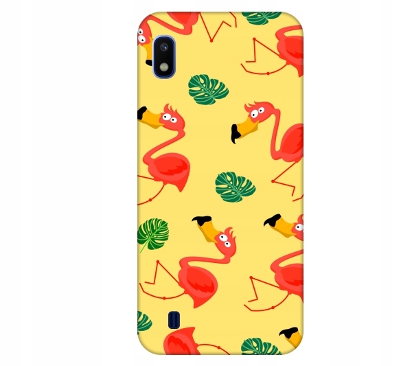 

Etui pokrowiec do Samsung Galaxy A10 Flamingi smie