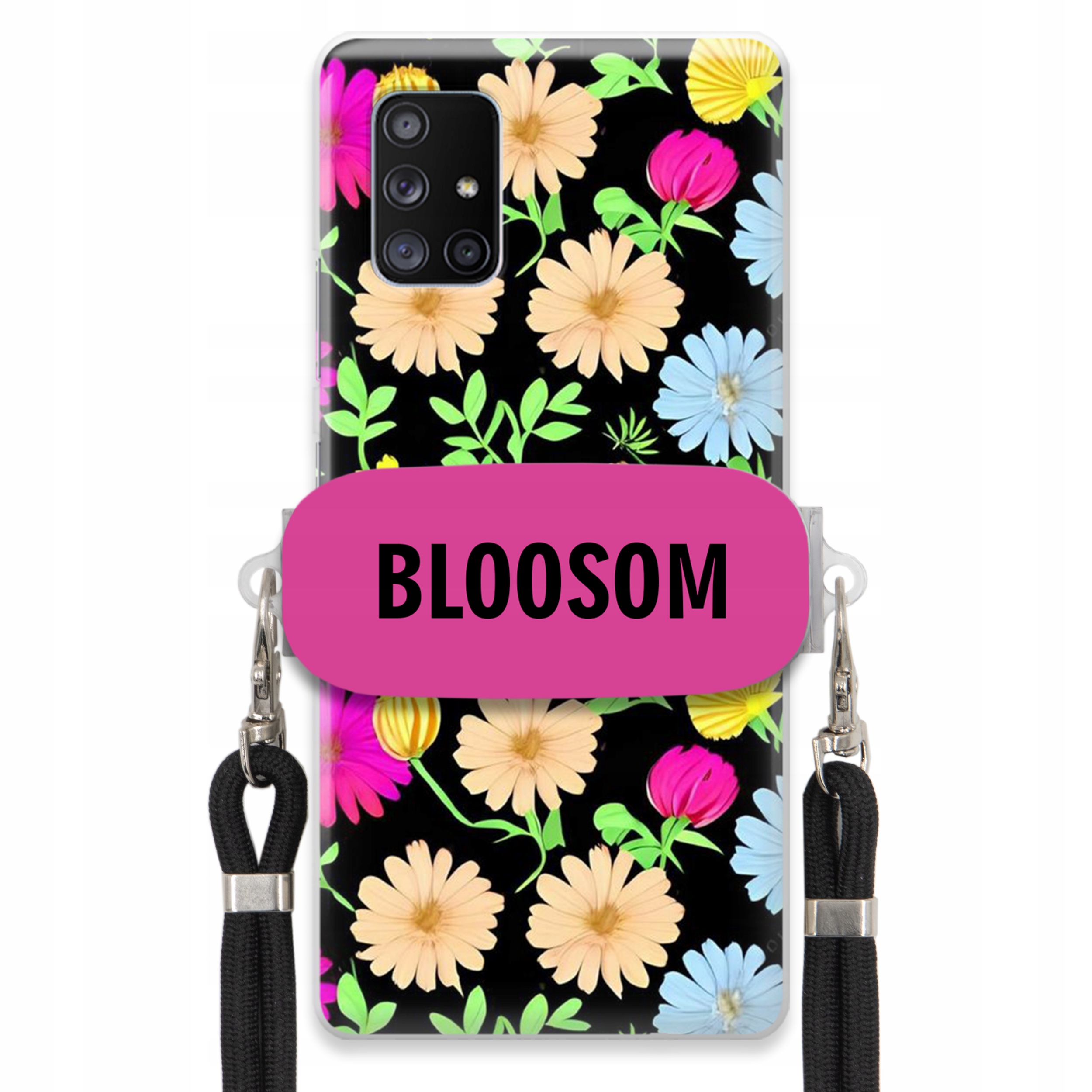 Puzdro Crossbody Pre Samsung A71 5G Puzdro Case Kvety Bloosom Flower