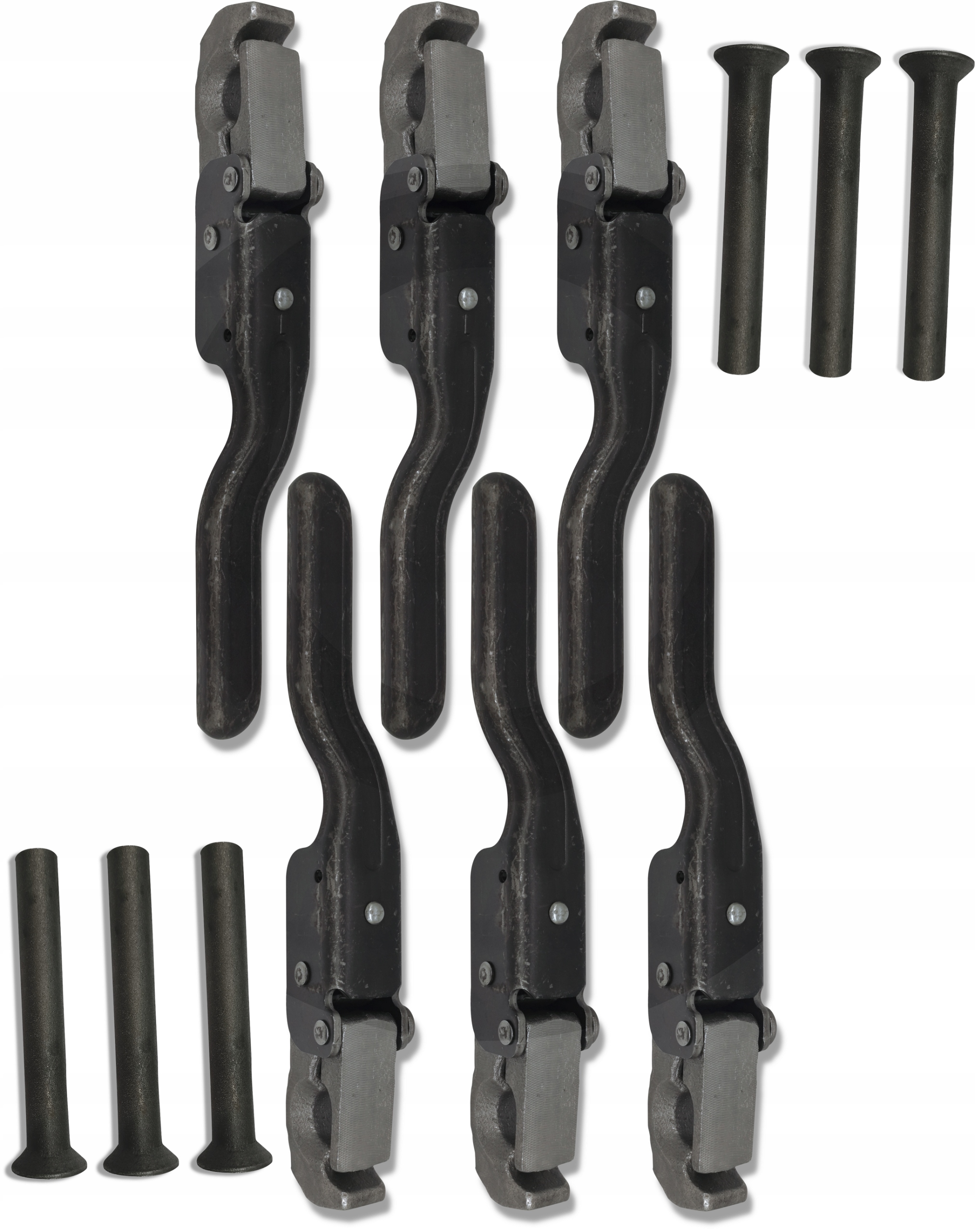 КОМПЛЕКТ СКРЕПОК ДЛЯ ПРИЦЕПОВ 3L+3P + 6 PRONAR PINS