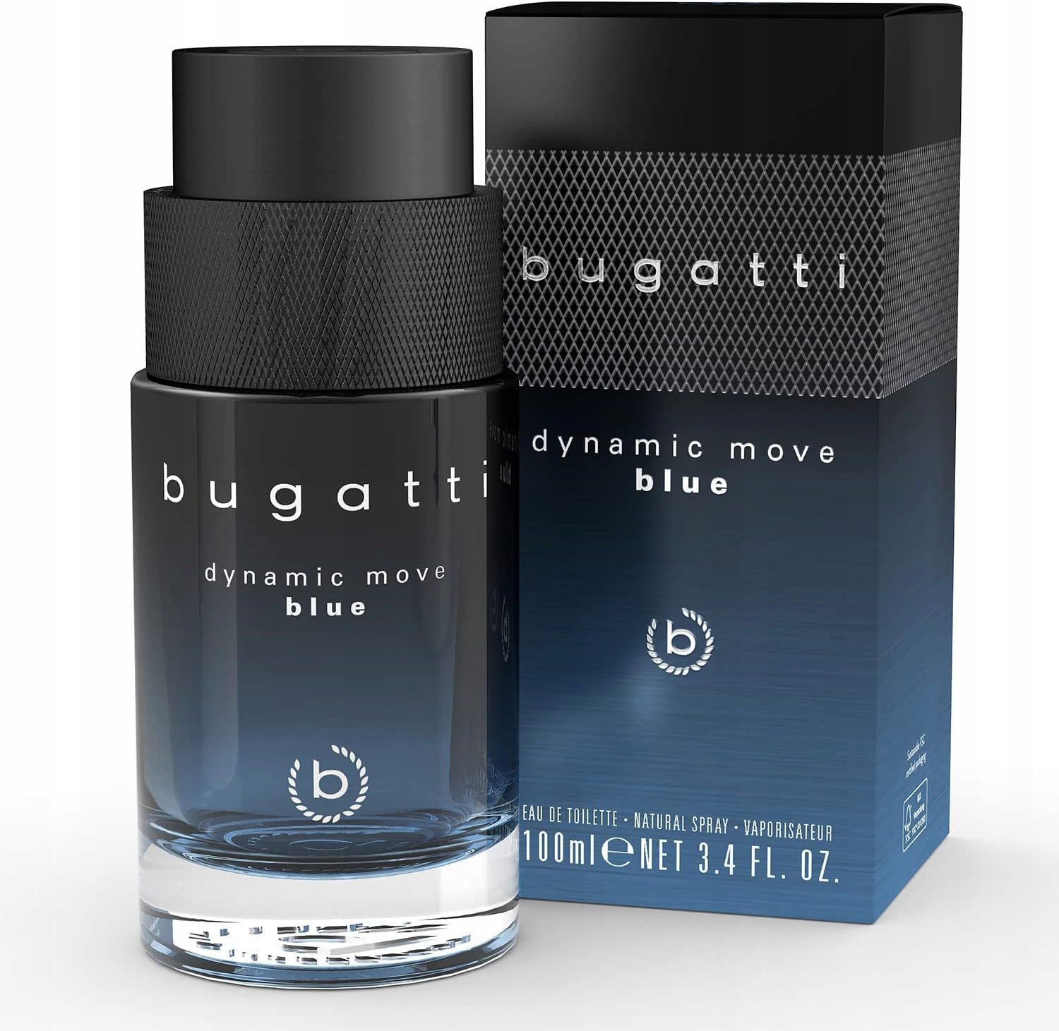 Bugatti Dynamic Move Blue Toaletní Voda Objem: 100 ML