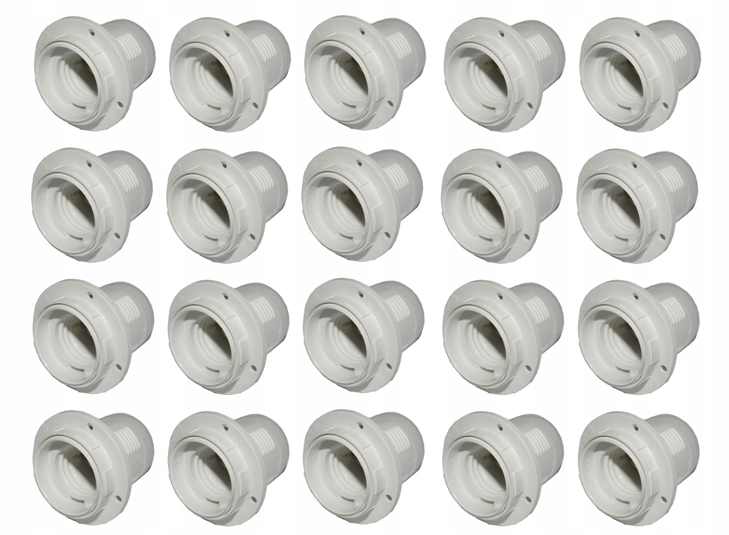 

Gniazdo Oprawa Oprawka Żarówka Kołnierz E27 20 szt