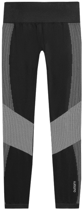 Bielizna Damska Termoaktywna Outhorn F015 spodnie czarne termiczne r. L/XL