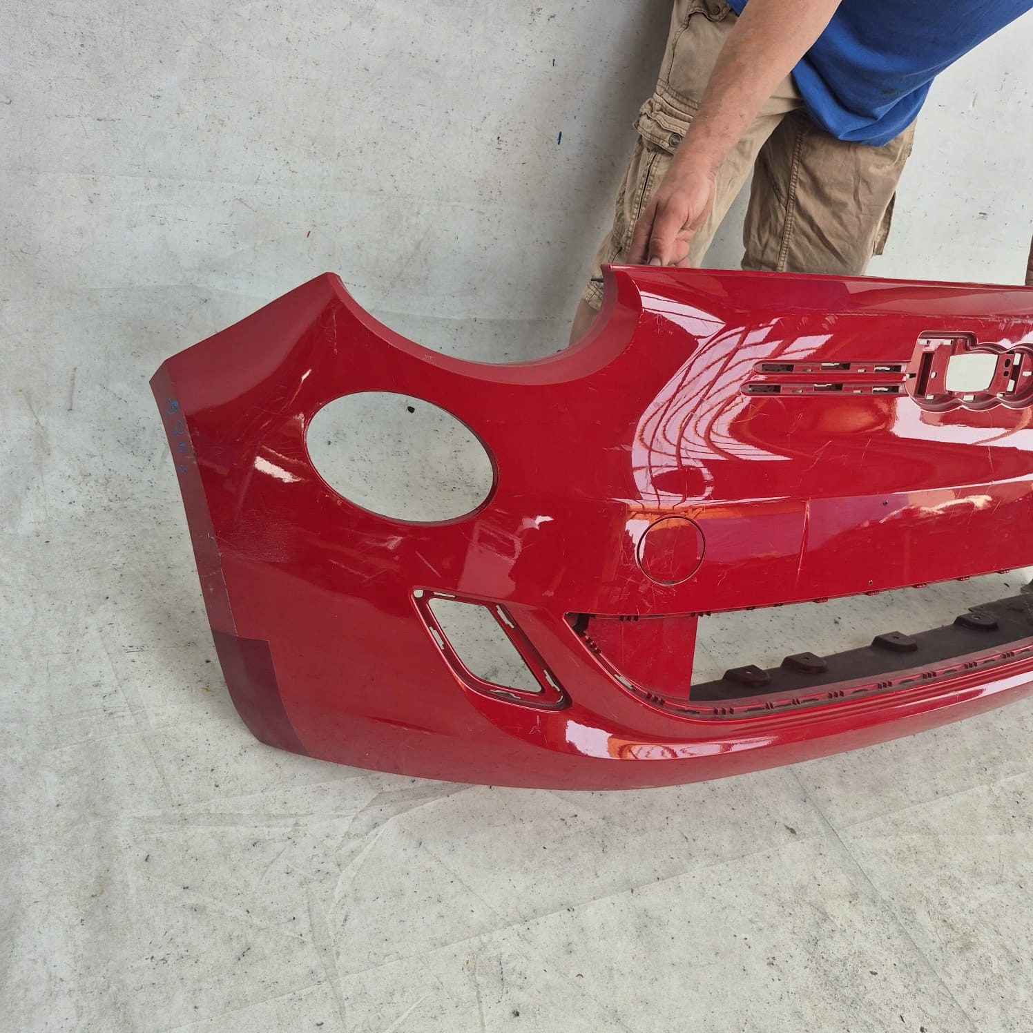 FIAT 500E ELEKRTYK 20- bumper front front