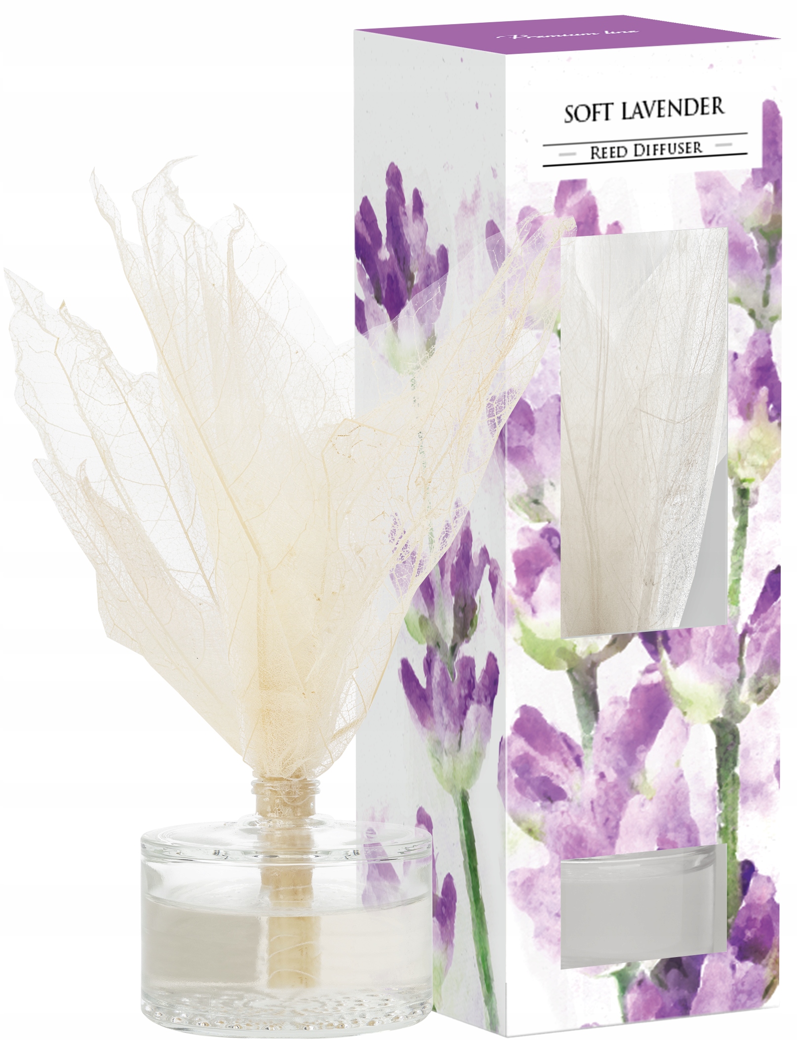 Dyfuzor LISTKI Bispol ODŚWIEŻACZ LAWENDA 50ML