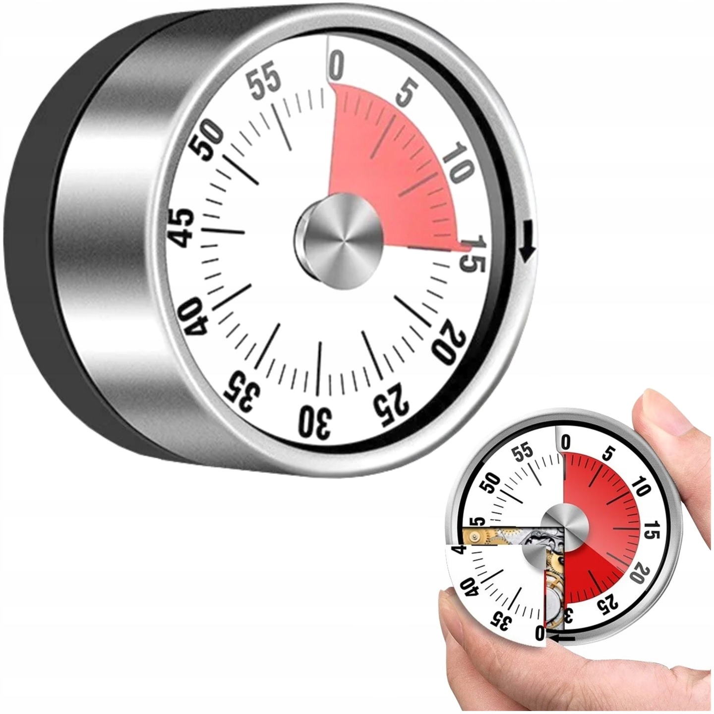 

Minutnik Kuchenny Magnes Czasomierz Stoper Timer